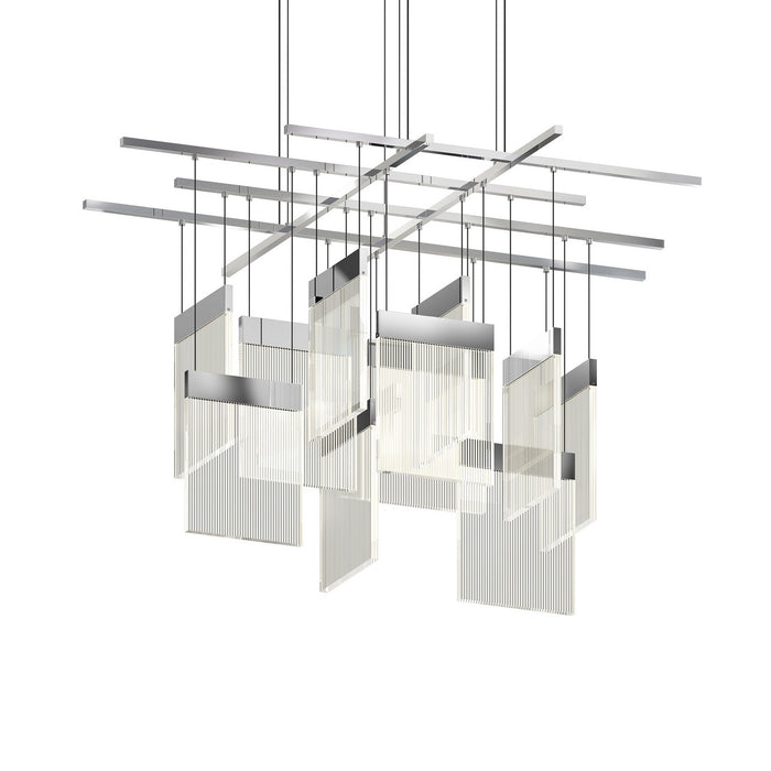Sonneman 3097.01 LED Pendant, Polished Chrome