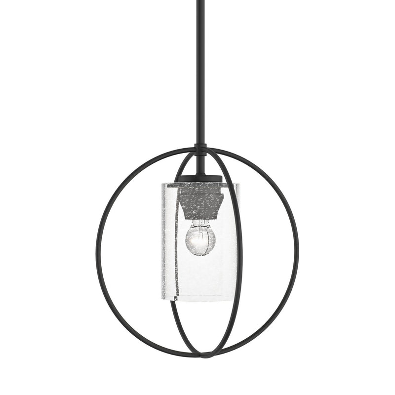Hubbardton Forge 187440-SKT-MULT-10-II0160 One Light Mini Pendant, Black