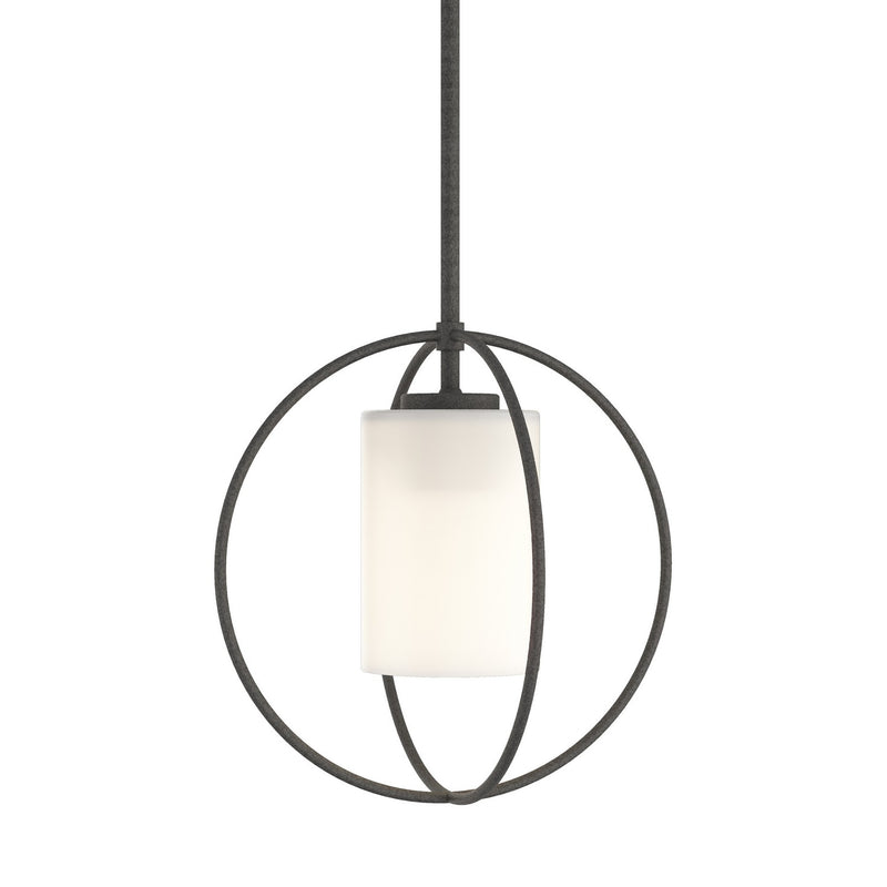 Hubbardton Forge 187440-SKT-MULT-20-GG0160 One Light Mini Pendant, Natural Iron