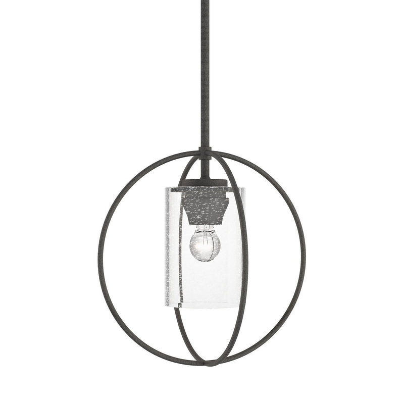 Hubbardton Forge 187440-SKT-MULT-20-II0160 One Light Mini Pendant, Natural Iron