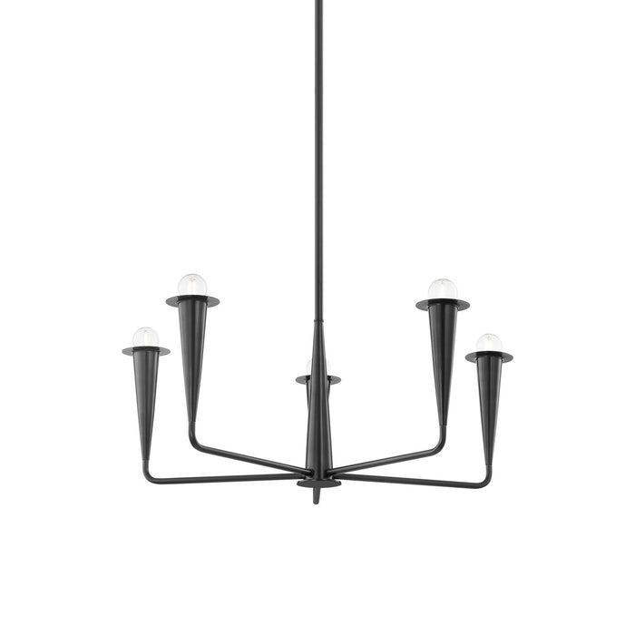 Mitzi H791805-OB Five Light Chandelier, Old Bronze