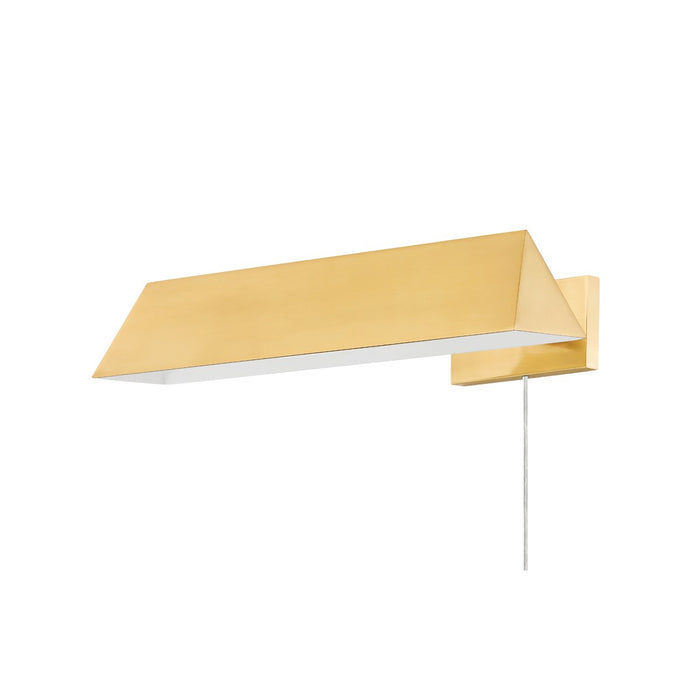 Mitzi HL826102-AGB Two Light Picture Light, Aged Brass