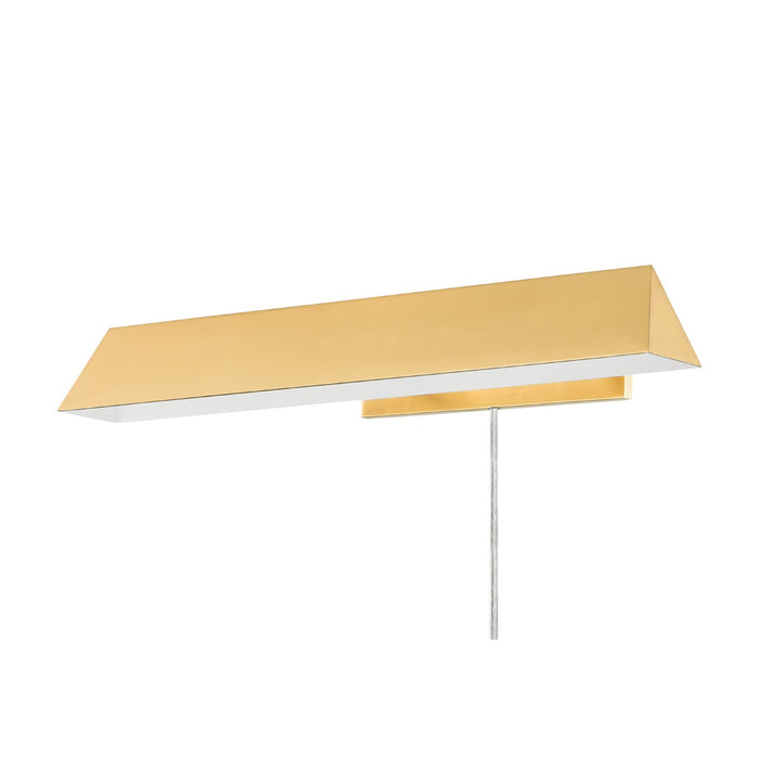 Mitzi HL826103-AGB Three Light Picture Light, Aged Brass
