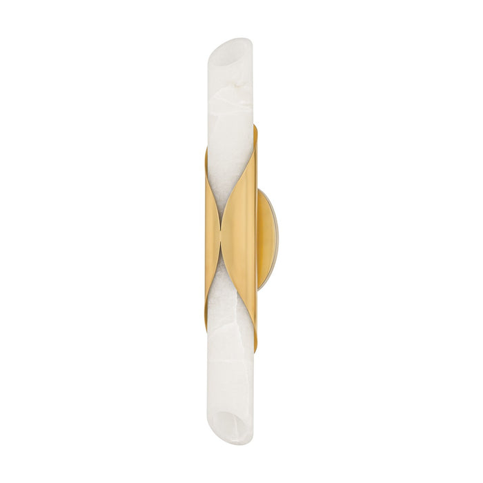Corbett Lighting 372-02-VPB Two Light Wall Sconce, Vintage Polished Brass