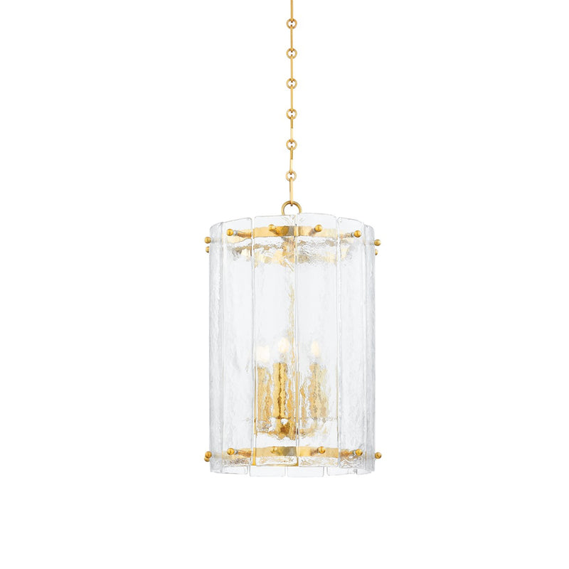 Corbett Lighting 375-15-VPB Six Light Lantern, Vintage Polished Brass
