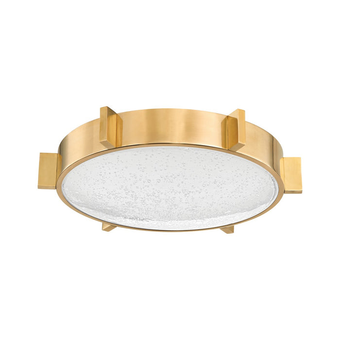 Corbett Lighting 377-14-VB LED Flush Mount, Vintage Brass
