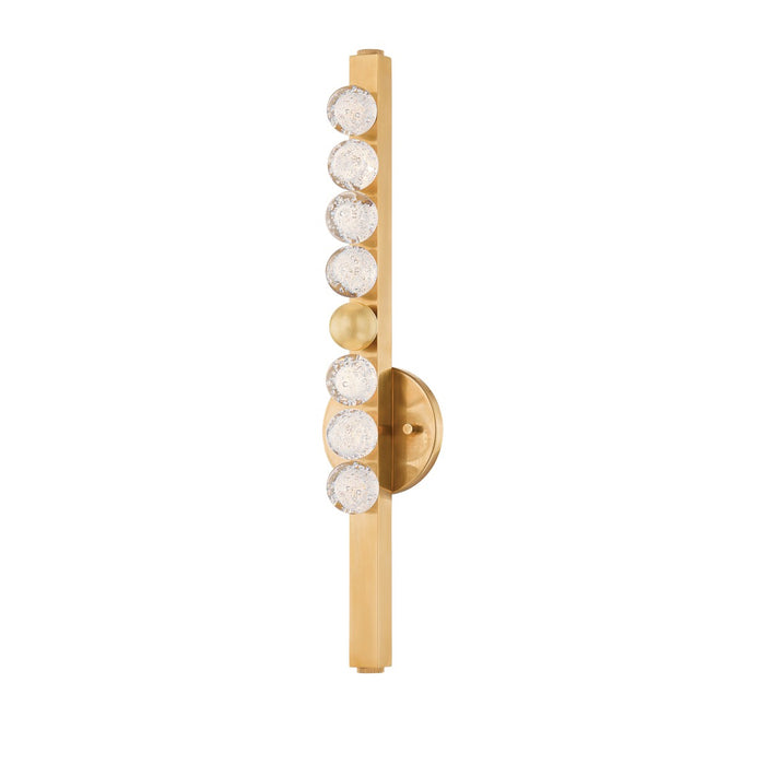 Corbett Lighting 382-01-VB LED Wall Sconce, Vintage Brass