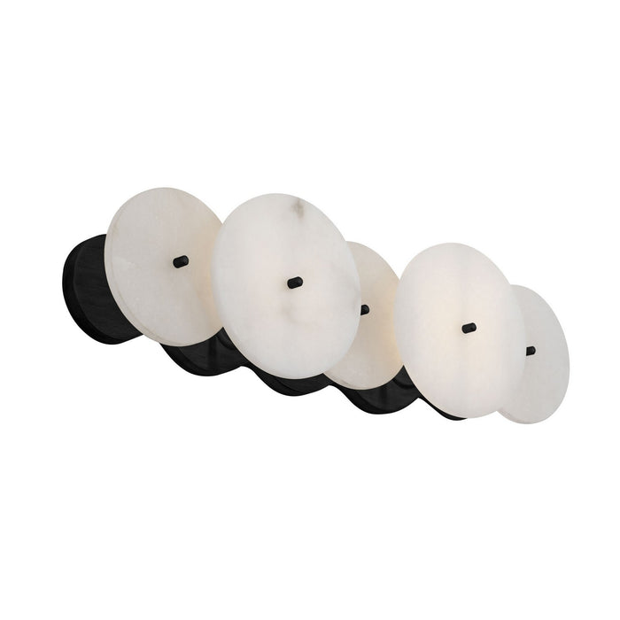 Varaluz 370B02MB Two Light Bath, Matte Black
