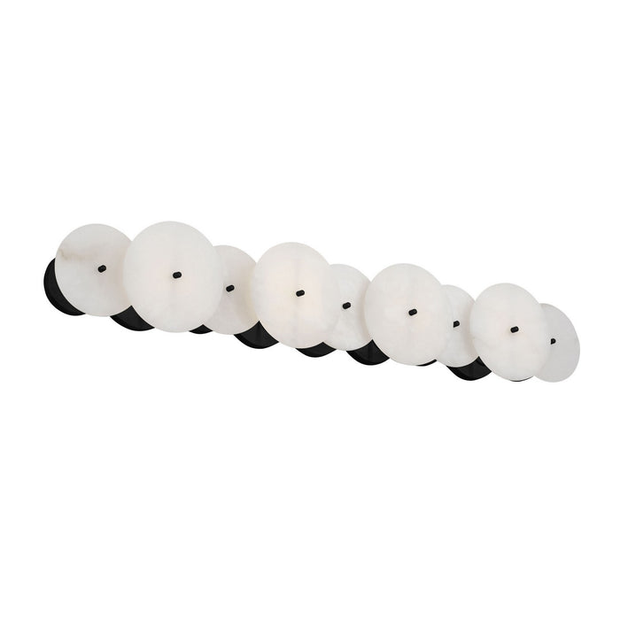 Varaluz 370B04MB Four Light Bath, Matte Black