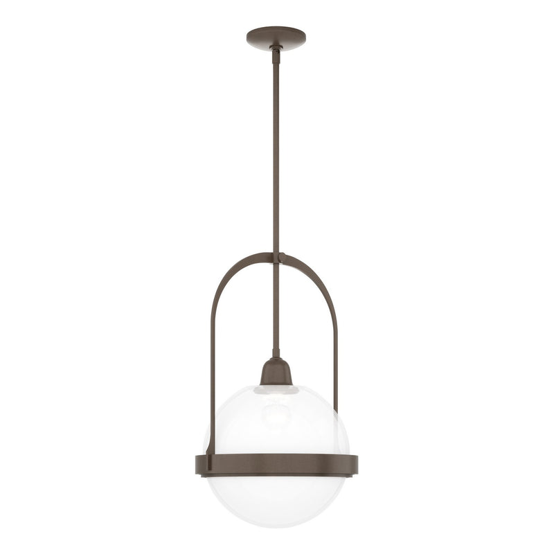 Hubbardton Forge 187460-SKT-MULT-05-WF0605 One Light Mini Pendant, Bronze