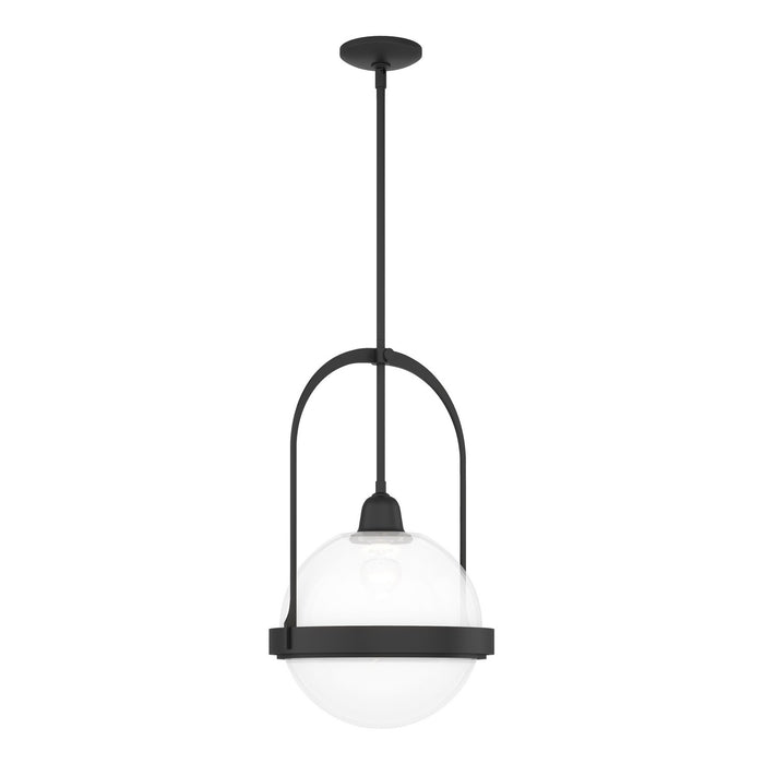 Hubbardton Forge 187460-SKT-MULT-10-WF0605 One Light Mini Pendant, Black