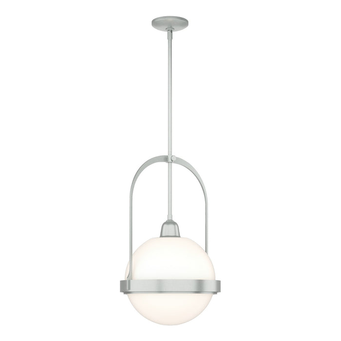 Hubbardton Forge 187460-SKT-MULT-82-GG0605 One Light Mini Pendant, Vintage Platinum