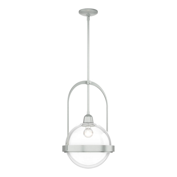 Hubbardton Forge 187460-SKT-MULT-82-ZM0605 One Light Mini Pendant, Vintage Platinum