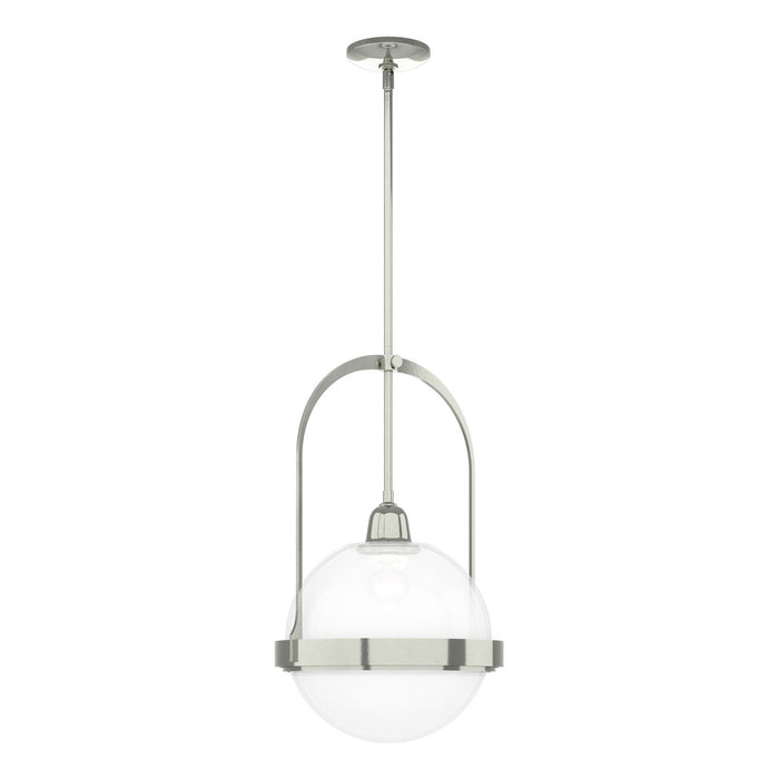 Hubbardton Forge 187460-SKT-MULT-85-WF0605 One Light Mini Pendant, Sterling