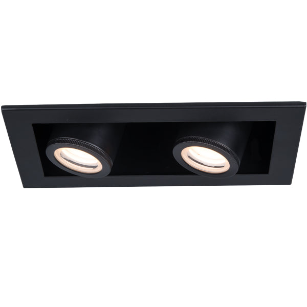 W.A.C. Lighting MT-4215T-935-BKBK LED Multiples, Black/Black