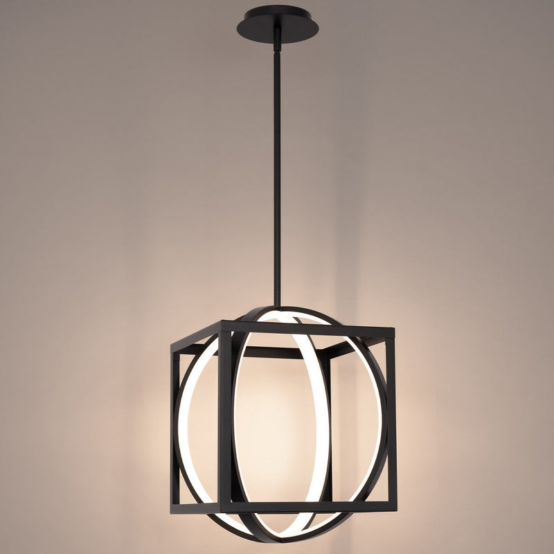 W.A.C. Lighting PD-57327-BK LED Pendant, Black