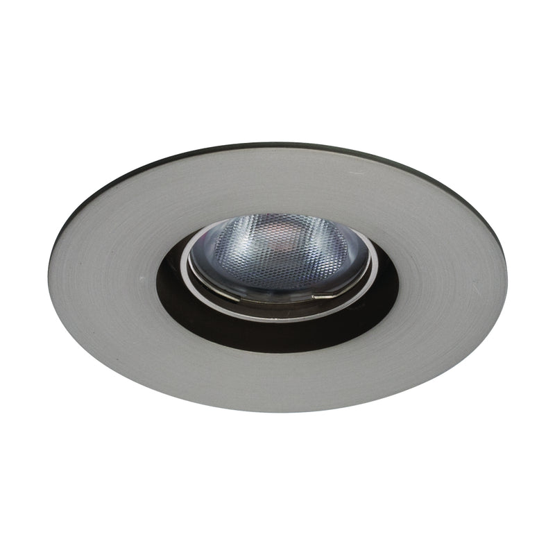 W.A.C. Lighting R1BRA-08-F927-BN LED Open Trim with Light Engine and New Construction or Remodel Housing, Brushed Nickel