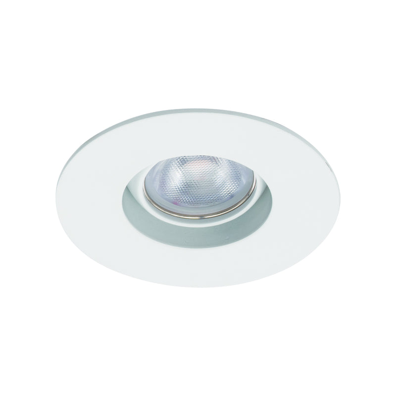 W.A.C. Lighting R1BRA-08-N927-WT LED Open Trim with Light Engine and New Construction or Remodel Housing, White