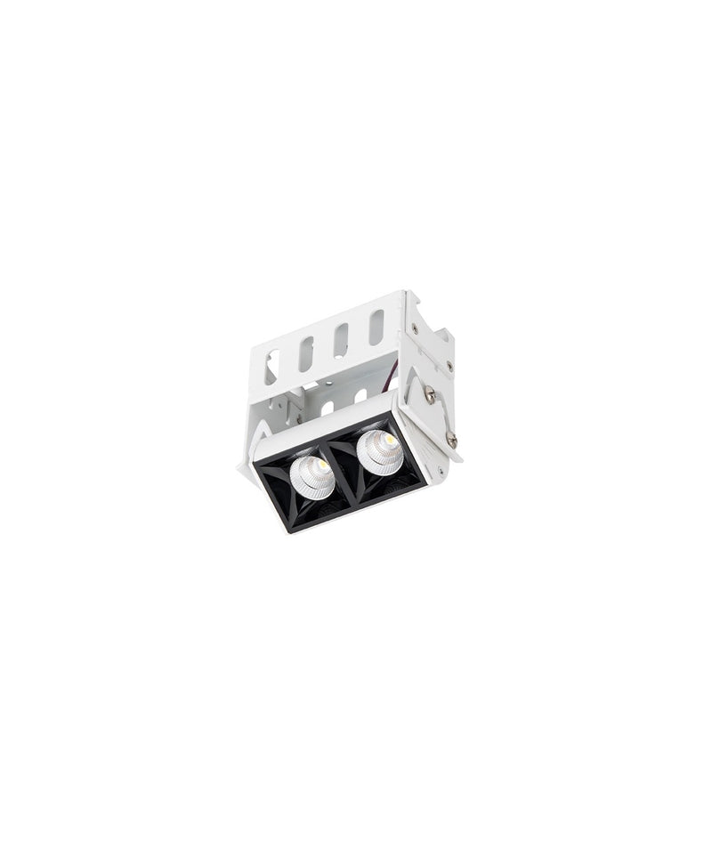 W.A.C. Lighting R1GAL02-S940-BK LED Adjustable Trimless, Black