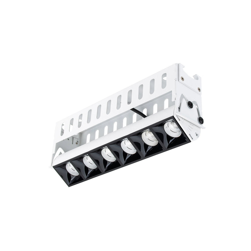 W.A.C. Lighting R1GAL06-S940-BK LED Adjustable Trimless, Black