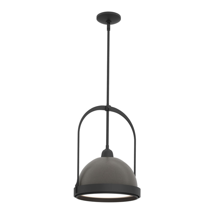 Hubbardton Forge 187462-SKT-MULT-10-07 One Light Mini Pendant, Black