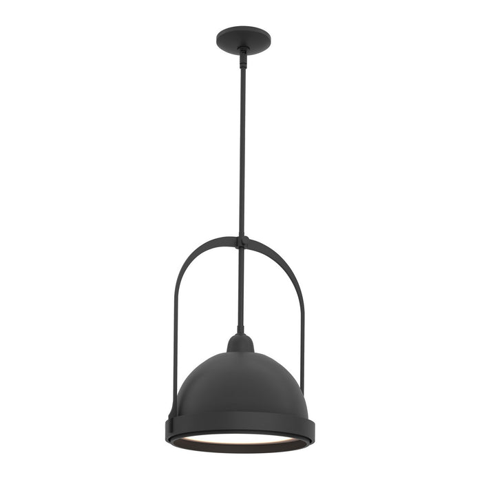Hubbardton Forge 187462-SKT-MULT-10-10 One Light Mini Pendant, Black