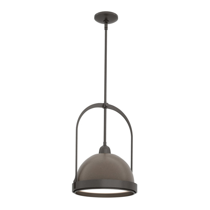 Hubbardton Forge 187462-SKT-MULT-14-05 One Light Mini Pendant, Oil Rubbed Bronze