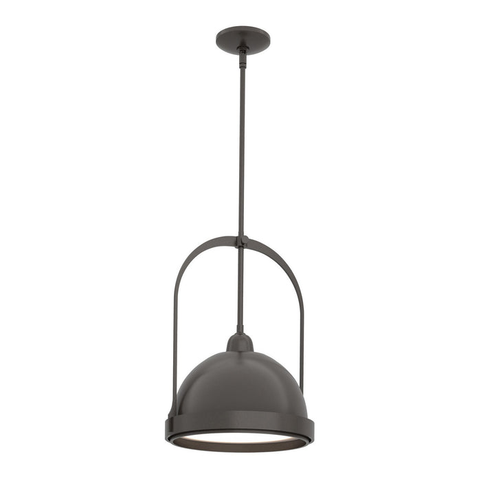 Hubbardton Forge 187462-SKT-MULT-14-14 One Light Mini Pendant, Oil Rubbed Bronze