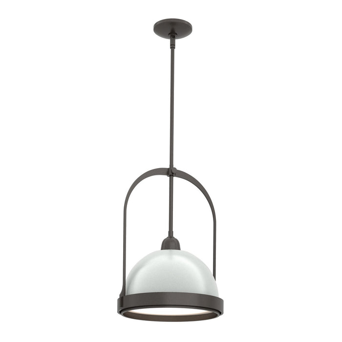 Hubbardton Forge 187462-SKT-MULT-14-82 One Light Mini Pendant, Oil Rubbed Bronze