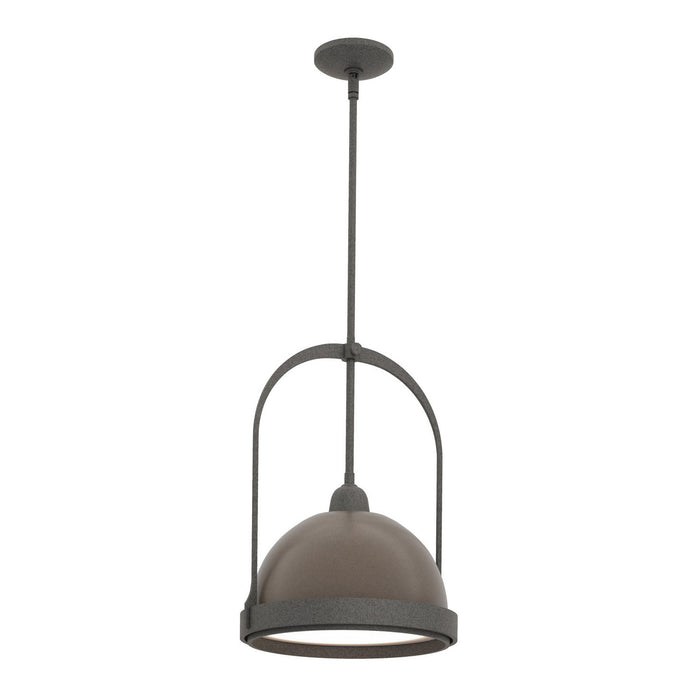Hubbardton Forge 187462-SKT-MULT-20-05 One Light Mini Pendant, Natural Iron