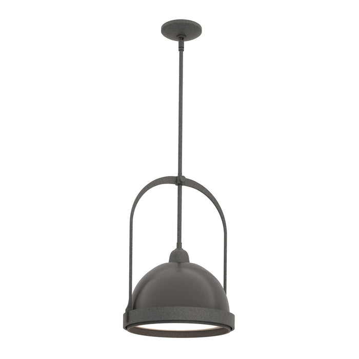 Hubbardton Forge 187462-SKT-MULT-20-14 One Light Mini Pendant, Natural Iron