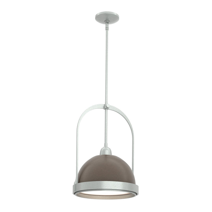 Hubbardton Forge 187462-SKT-MULT-82-05 One Light Mini Pendant, Vintage Platinum