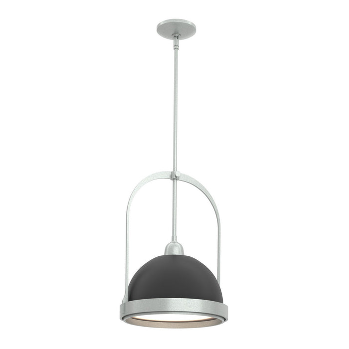 Hubbardton Forge 187462-SKT-MULT-82-10 One Light Mini Pendant, Vintage Platinum