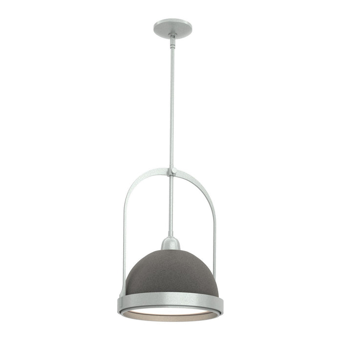 Hubbardton Forge 187462-SKT-MULT-82-20 One Light Mini Pendant, Vintage Platinum