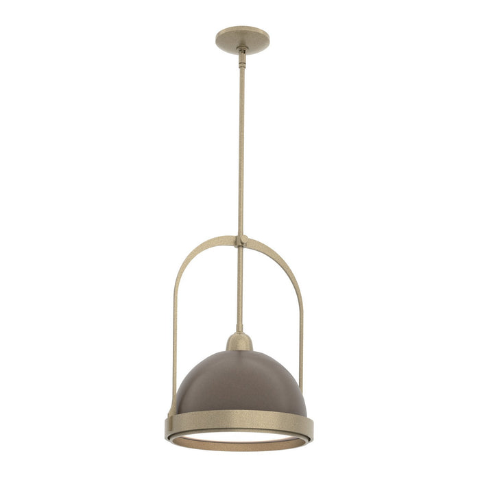 Hubbardton Forge 187462-SKT-MULT-84-05 One Light Mini Pendant, Soft Gold