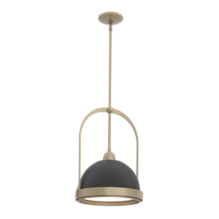 Hubbardton Forge 187462-SKT-MULT-84-10 One Light Mini Pendant, Soft Gold