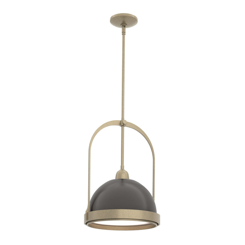 Hubbardton Forge 187462-SKT-MULT-84-14 One Light Mini Pendant, Soft Gold