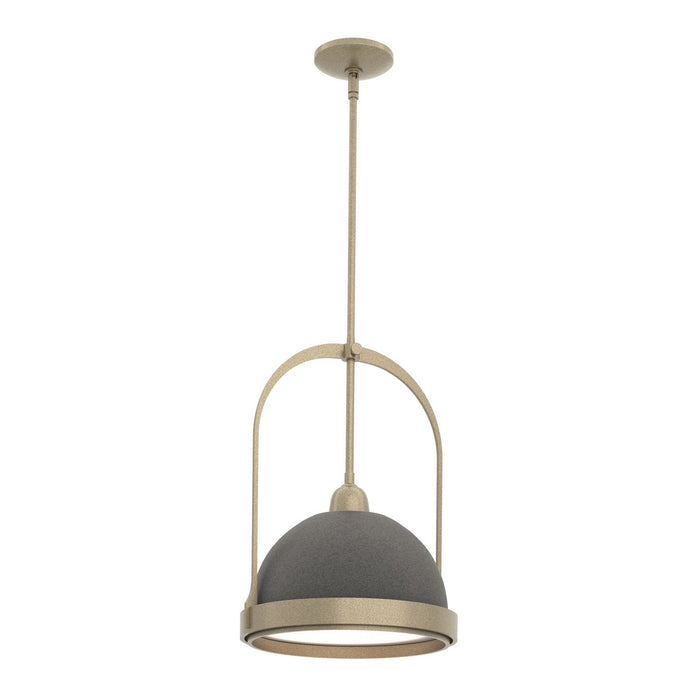 Hubbardton Forge 187462-SKT-MULT-84-20 One Light Mini Pendant, Soft Gold