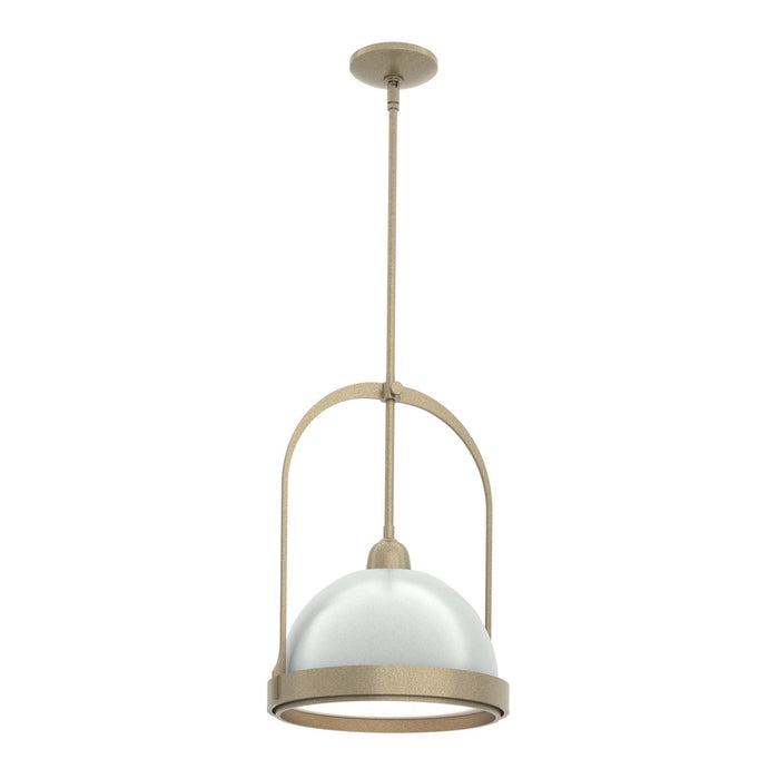 Hubbardton Forge 187462-SKT-MULT-84-82 One Light Mini Pendant, Soft Gold