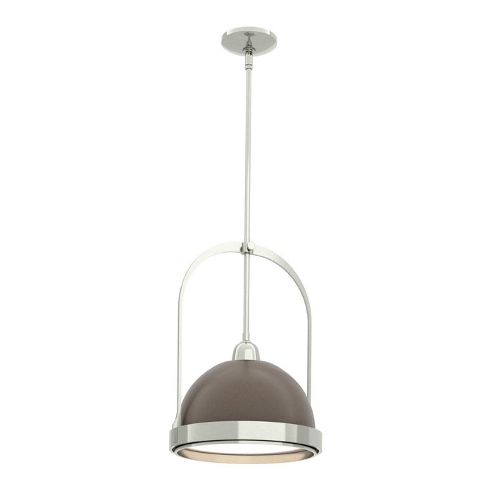 Hubbardton Forge 187462-SKT-MULT-85-05 One Light Mini Pendant, Sterling