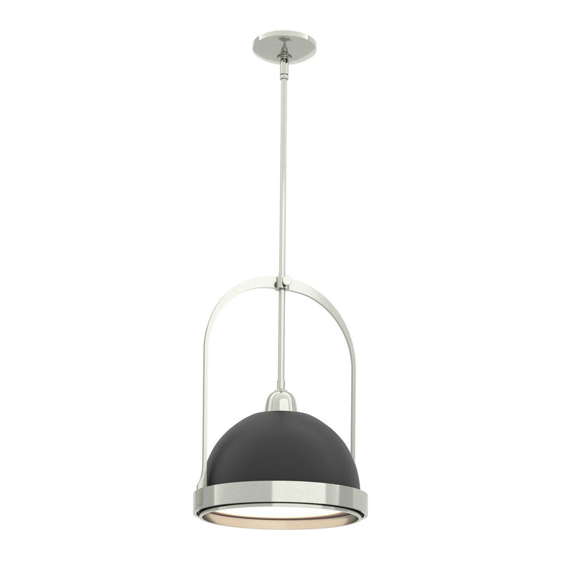 Hubbardton Forge 187462-SKT-MULT-85-10 One Light Mini Pendant, Sterling
