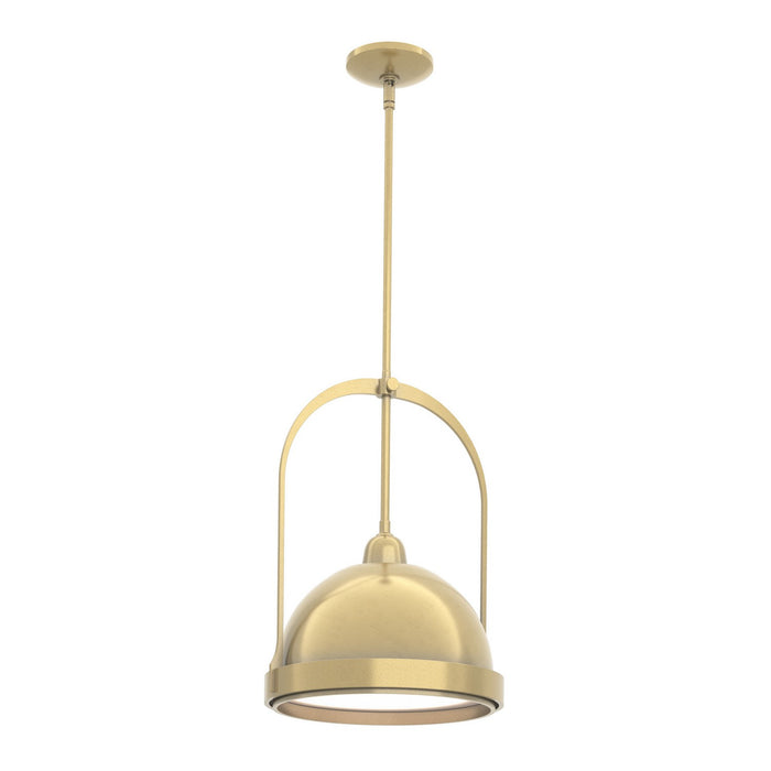 Hubbardton Forge 187462-SKT-MULT-86-86 One Light Mini Pendant, Modern Brass