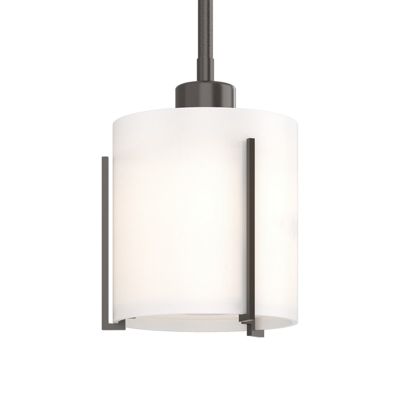 Hubbardton Forge 187650-SKT-MULT-14-GG0140 One Light Mini Pendant, Oil Rubbed Bronze
