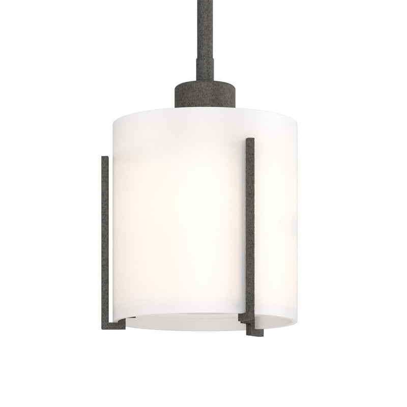 Hubbardton Forge 187650-SKT-MULT-20-GG0140 One Light Mini Pendant, Natural Iron