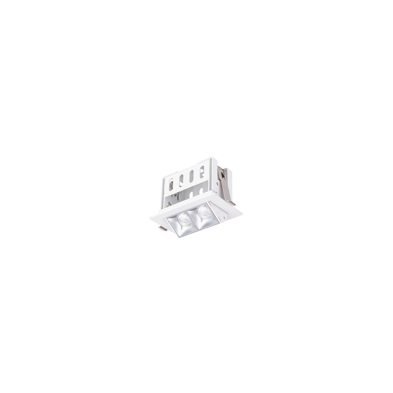 W.A.C. Lighting R1GAT02-N935-HZWT LED Adjustable Trim, Haze/White