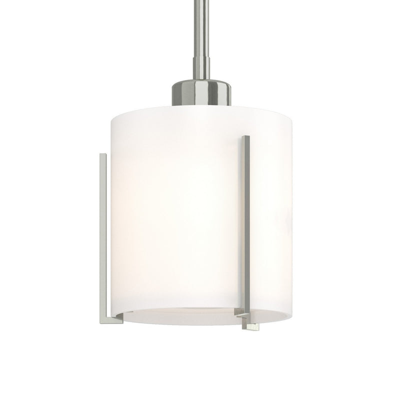 Hubbardton Forge 187650-SKT-MULT-85-GG0140 One Light Mini Pendant, Sterling