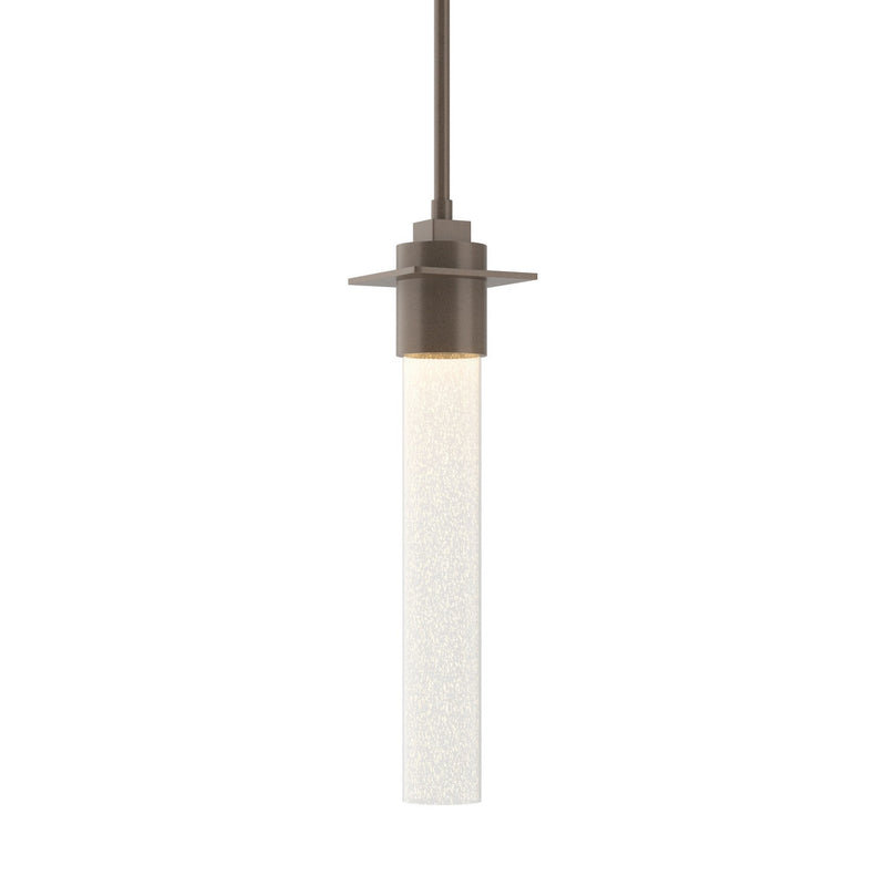 Hubbardton Forge 187910-SKT-MULT-05-II0254 One Light Mini Pendant, Bronze