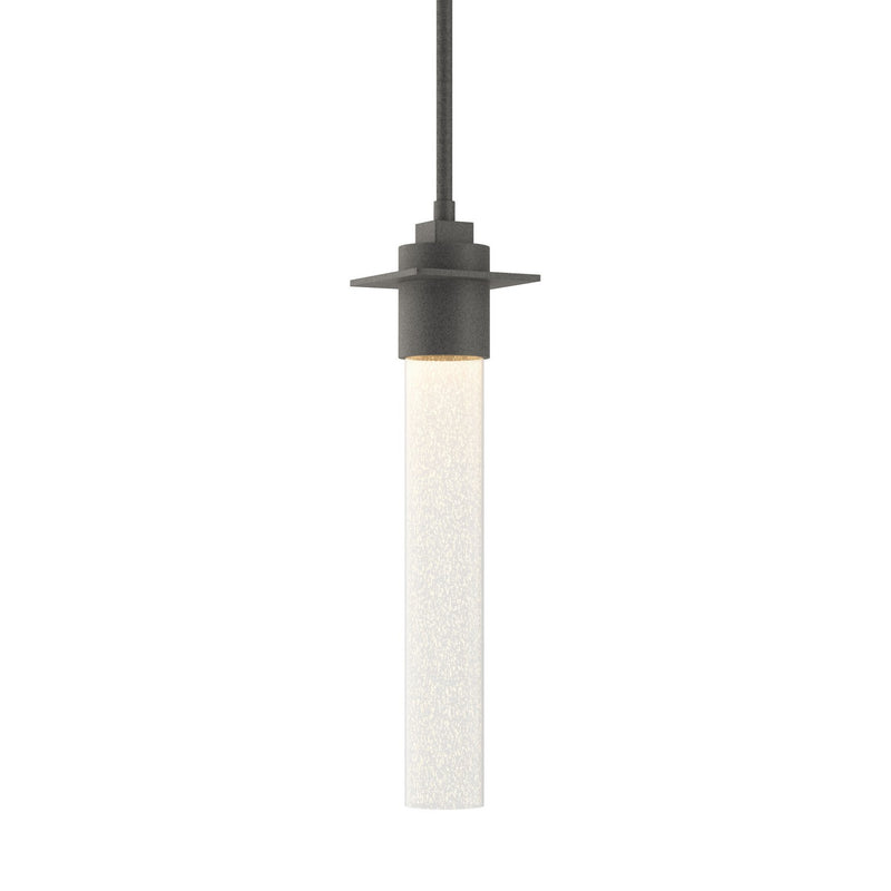 Hubbardton Forge 187910-SKT-MULT-20-II0254 One Light Mini Pendant, Natural Iron