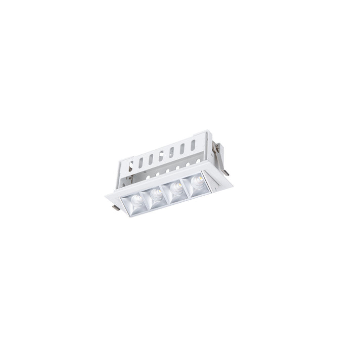W.A.C. Lighting R1GAT04-S940-HZWT LED Adjustable Trim, Haze/White