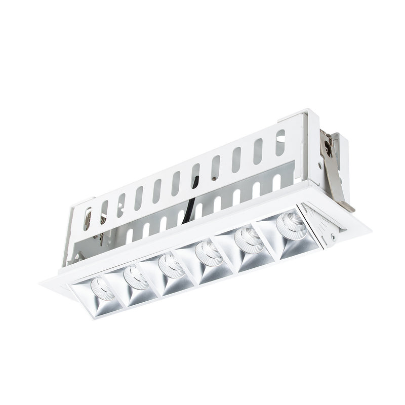 W.A.C. Lighting R1GAT06-N930-HZWT LED Adjustable Trim, Haze/White